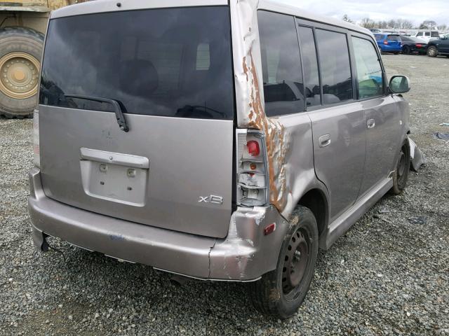 JTLKT324440132030 - 2004 TOYOTA SCION XB 灰色 照片 4