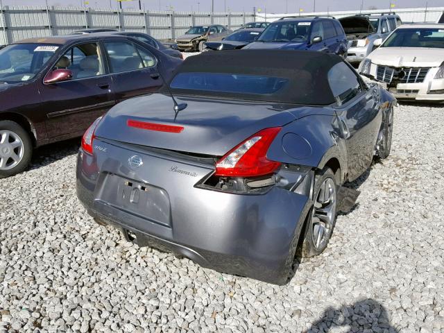 JN1AZ4FHXCM371262 - 2012 NISSAN 370Z BASE SILVER photo 4