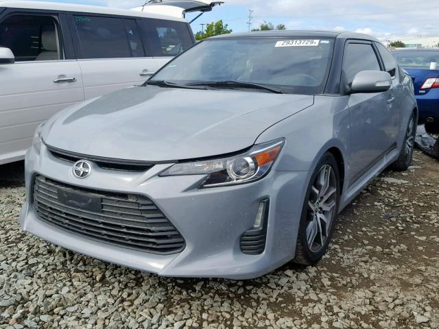 JTKJF5C72GJ019123 - 2016 TOYOTA SCION TC ნაცრისფერი ფოტო 2