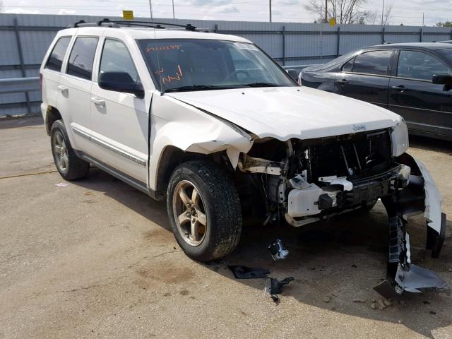 1J4HR58N35C620671 - 2005 JEEP GRAND CHER WHITE photo 1