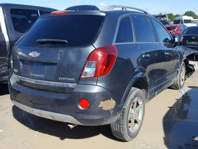 3GNAL3EK0DS560047 - 2013 CHEVROLET CAPTIVA LT CHARCOAL photo 4