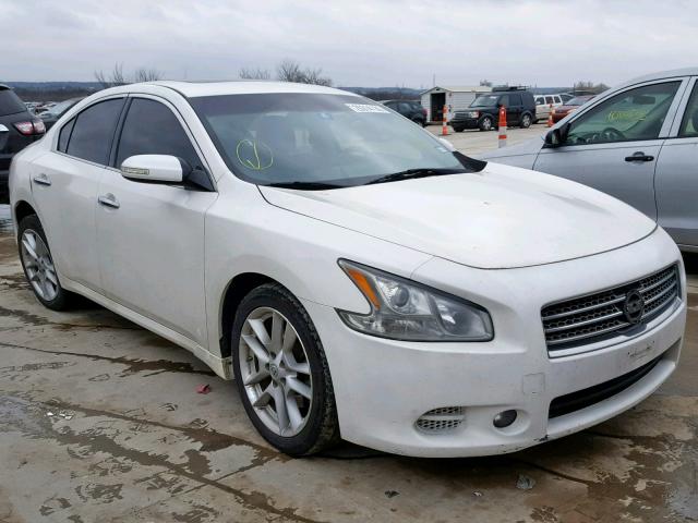 1N4AA51E09C855372 - 2009 NISSAN MAXIMA S WHITE photo 1