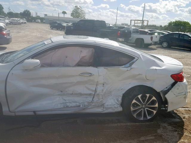 1HGCT2B83DA001583 - 2013 HONDA ACCORD EXL WHITE photo 10