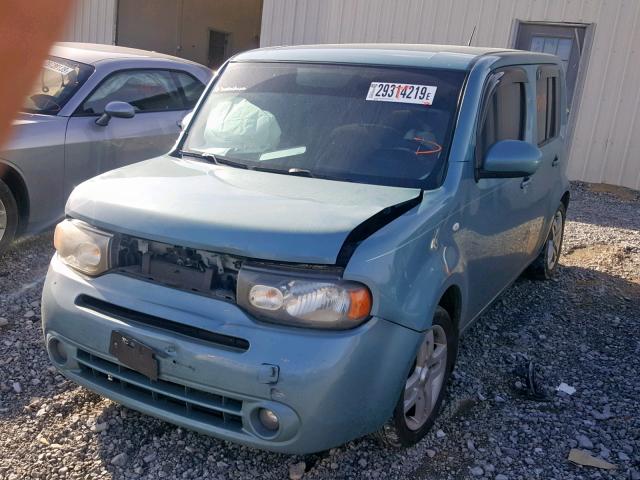 JN8AZ28R89T115650 - 2009 NISSAN CUBE BASE BLUE photo 2