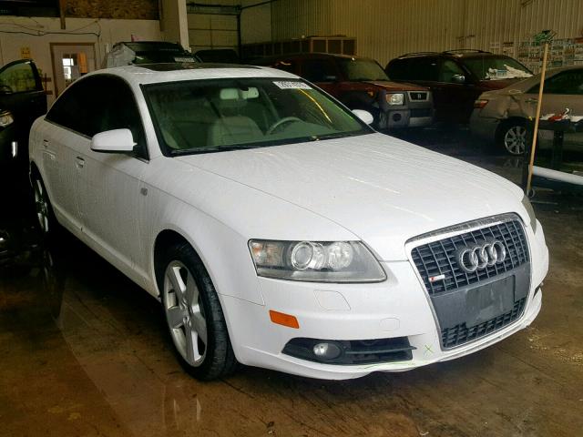 WAUDH74F38N051540 - 2008 AUDI A6 3.2 QUA WHITE photo 1