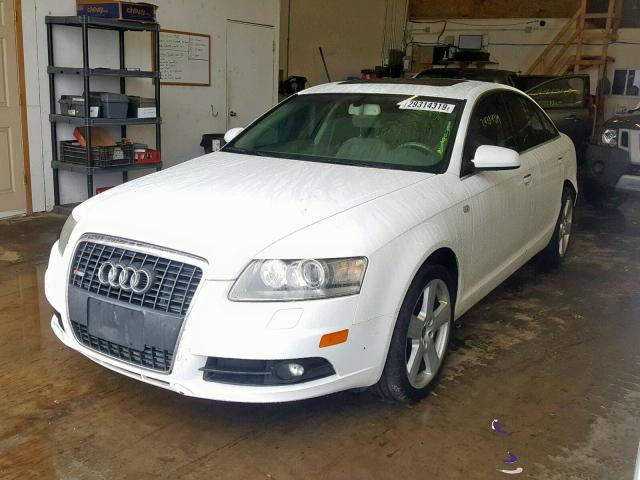 WAUDH74F38N051540 - 2008 AUDI A6 3.2 QUA WHITE photo 2