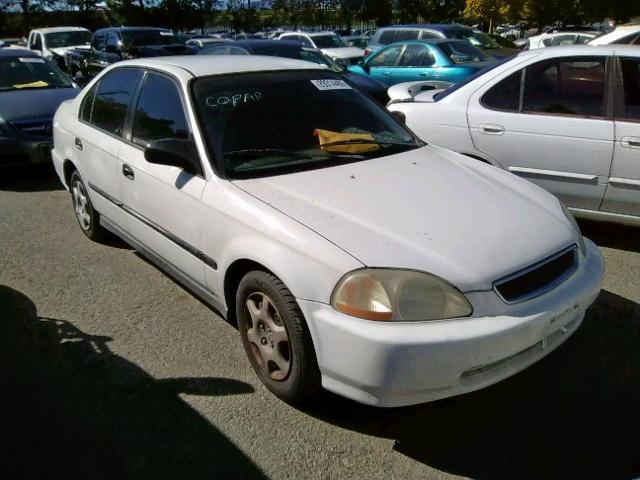 2HGEJ6627VH540559 - 1997 HONDA CIVIC DX WHITE photo 1