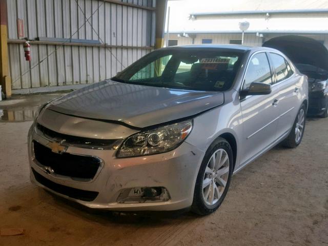 1G11D5SL0FF304036 - 2015 CHEVROLET MALIBU 2LT SILVER photo 2