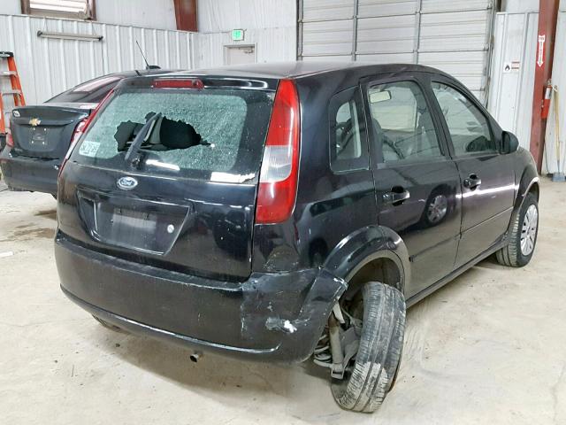 9BFBT08N358232767 - 2005 FORD FIESTA FIR BLACK photo 4