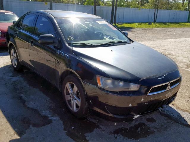 JA3AU26U98U001052 - 2008 MITSUBISHI LANCER ES BLACK photo 1