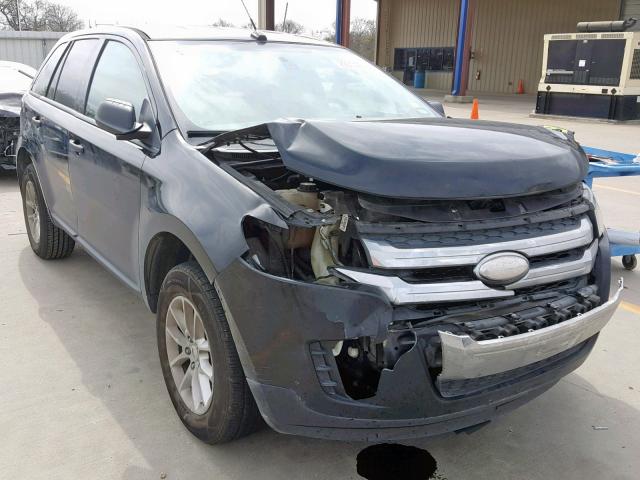 2FMDK3GC7DBE16088 - 2013 FORD EDGE SE BLACK photo 1