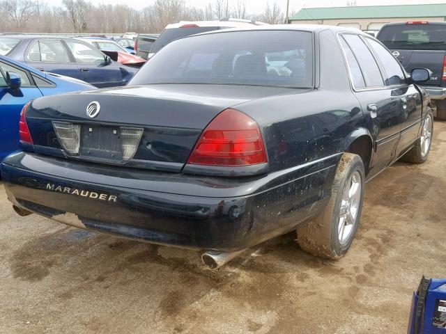 2MHHM79V64X660535 - 2004 MERCURY MARAUDER BLACK photo 4