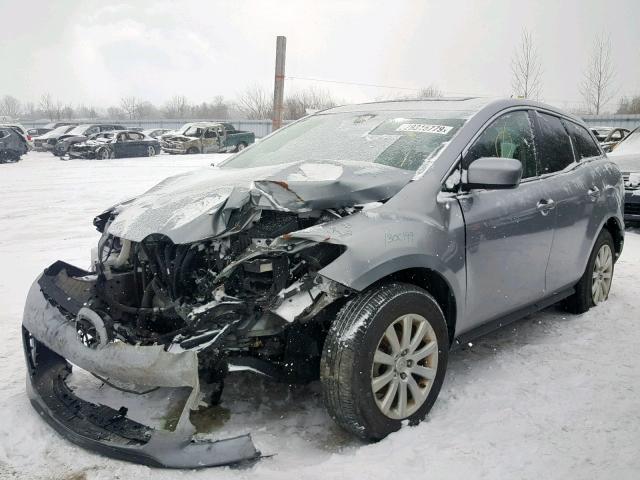 JM3ER2B54B0388926 - 2011 MAZDA CX-7 SILVER photo 2