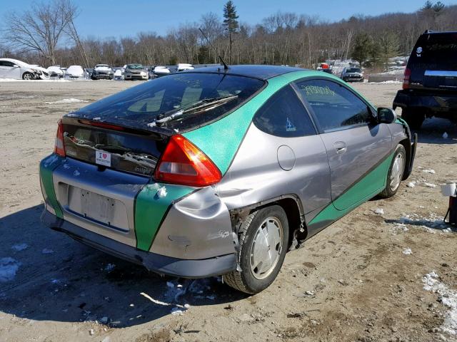 JHMZE14763T000415 - 2003 HONDA INSIGHT TWO TONE photo 4