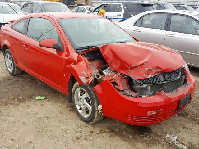 1G2AL18F887348470 - 2008 PONTIAC G5 RED photo 1