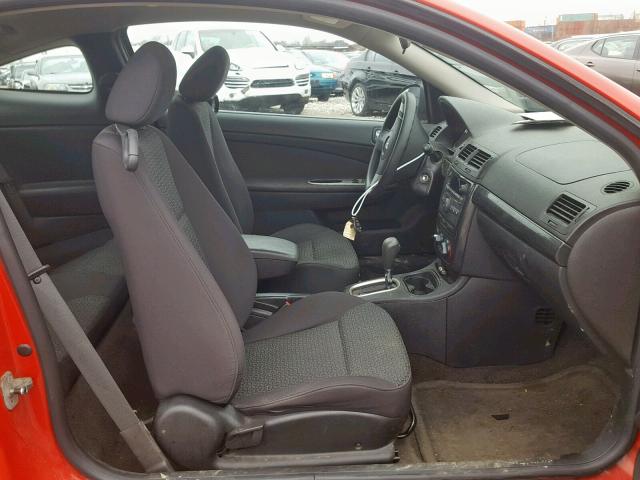 1G2AL18F887348470 - 2008 PONTIAC G5 RED photo 5