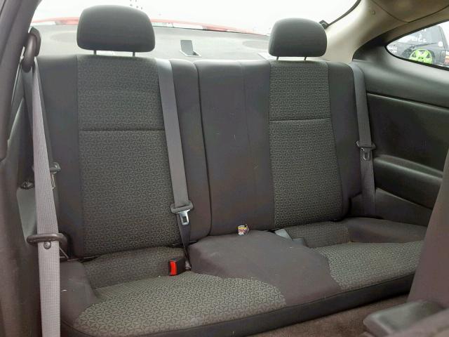 1G2AL18F887348470 - 2008 PONTIAC G5 RED photo 6