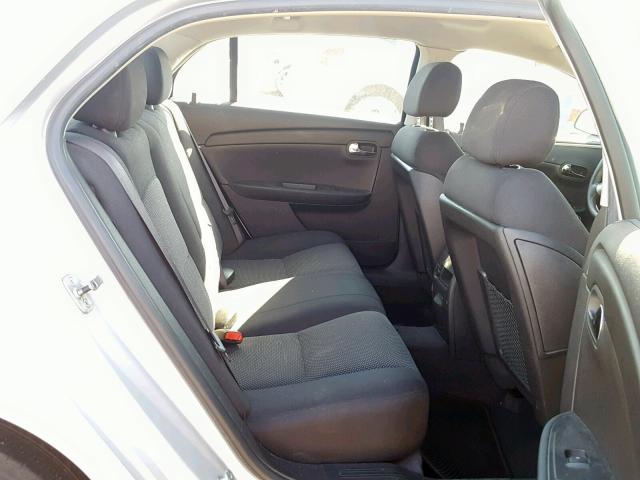 1G1ZH57B49F136185 - 2009 CHEVROLET MALIBU 1LT ვერცხლისფერი ფოტო 6