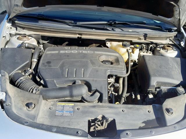 1G1ZH57B49F136185 - 2009 CHEVROLET MALIBU 1LT ვერცხლისფერი ფოტო 7