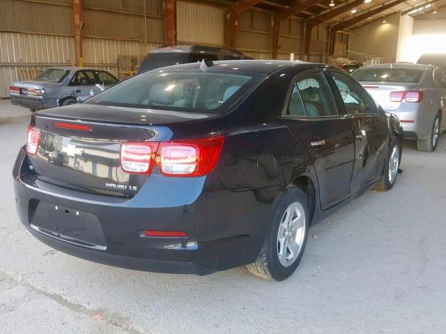1G11B5SL0EF224725 - 2014 CHEVROLET MALIBU LS BLACK photo 4