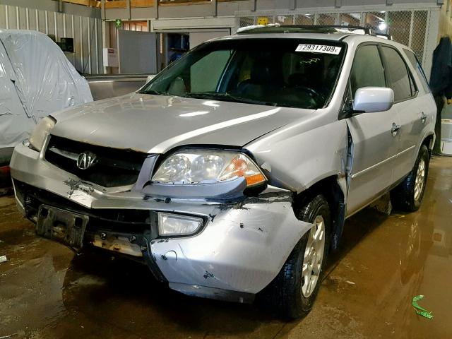 2HNYD18873H517717 - 2003 ACURA MDX TOURIN SILVER photo 2