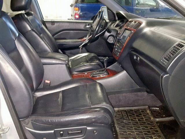 2HNYD18873H517717 - 2003 ACURA MDX TOURIN SILVER photo 5