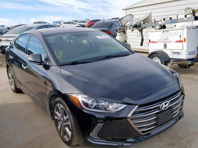 5NPD84LF6HH049719 - 2017 HYUNDAI ELANTRA SE BLACK photo 1