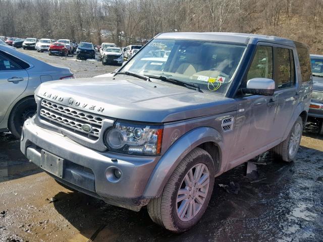 SALAG2D45CA600125 - 2012 LAND ROVER LR4 HSE GRAY photo 2