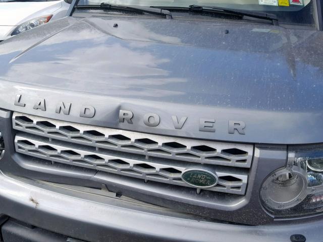 SALAG2D45CA600125 - 2012 LAND ROVER LR4 HSE GRAY photo 7