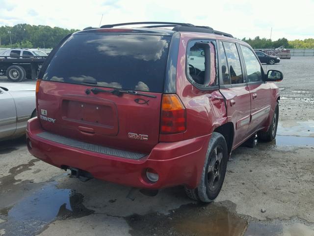 1GKDS13S832410069 - 2003 GMC ENVOY RED photo 4