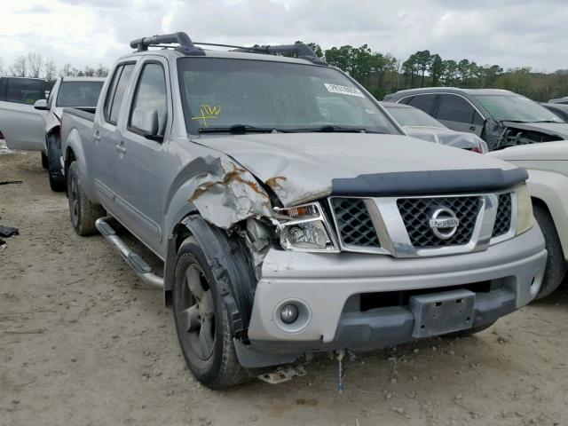 1N6AD09W57C457408 - 2007 NISSAN FRONTIER C SILVER photo 1