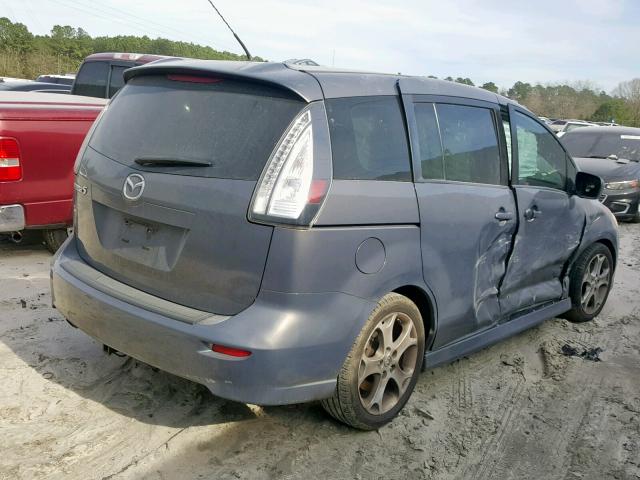 JM1CR2W33A0366973 - 2010 MAZDA 5 GRAY photo 4