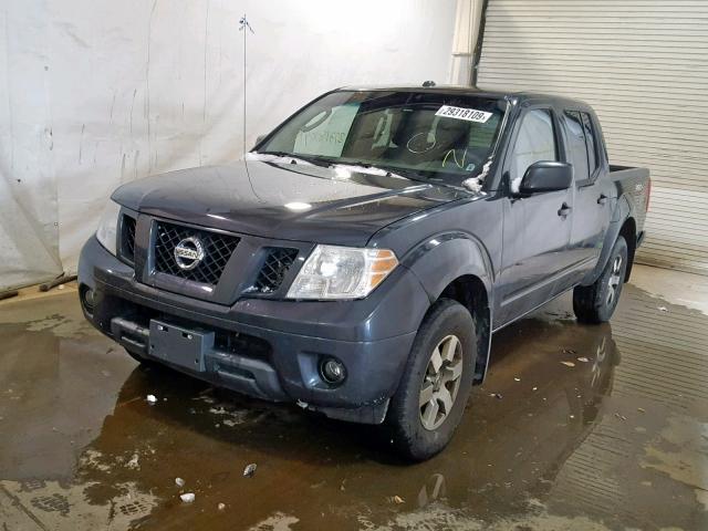 1N6AD0EV9AC447808 - 2010 NISSAN FRONTIER C GRAY photo 2