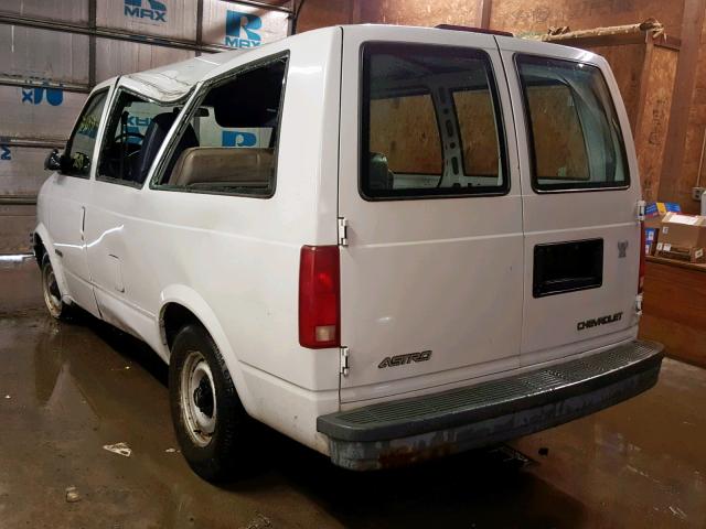 1GCDM19W0YB175934 - 2000 CHEVROLET ASTRO WHITE photo 3