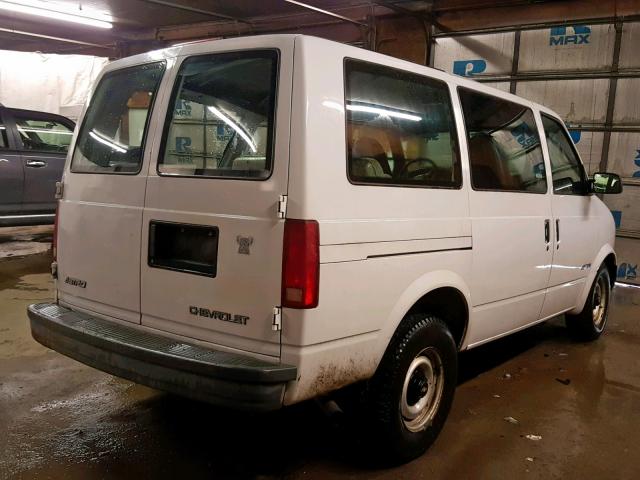 1GCDM19W0YB175934 - 2000 CHEVROLET ASTRO WHITE photo 4