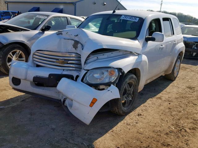 3GNBABFWXBS572824 - 2011 CHEVROLET HHR LT WHITE photo 2