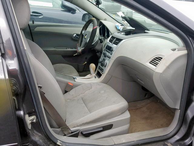1G1ZB5EB3AF274308 - 2010 CHEVROLET MALIBU LS GRAY photo 5