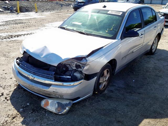 1G1ZT54805F160775 - 2005 CHEVROLET MALIBU LS SILVER photo 2