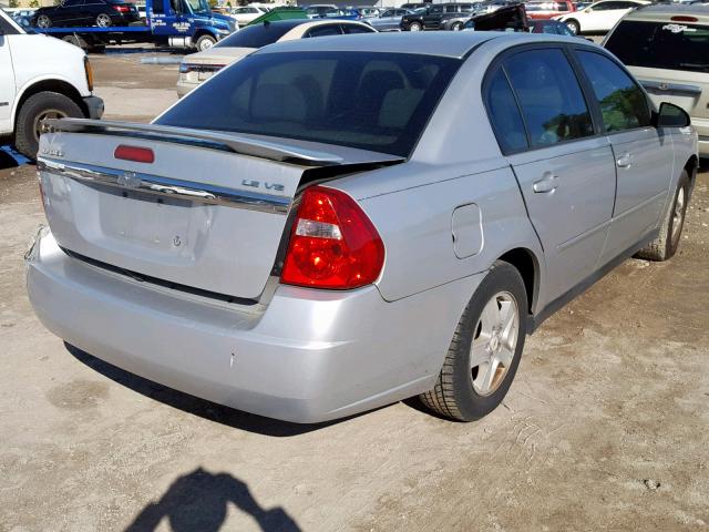 1G1ZT54805F160775 - 2005 CHEVROLET MALIBU LS SILVER photo 4