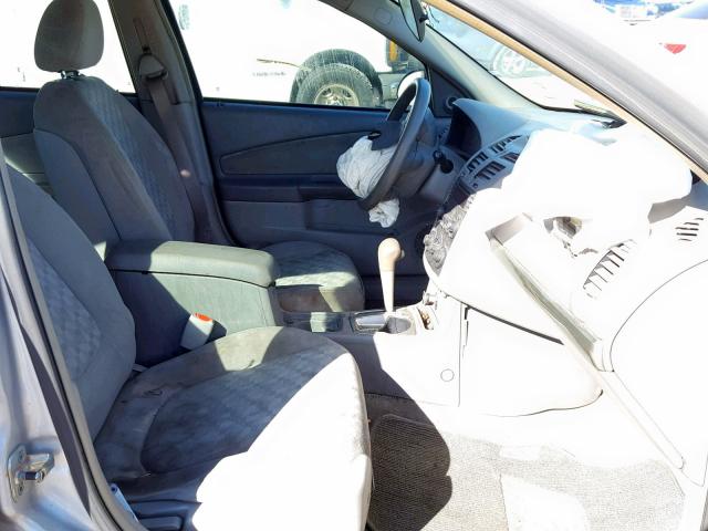 1G1ZT54805F160775 - 2005 CHEVROLET MALIBU LS SILVER photo 5