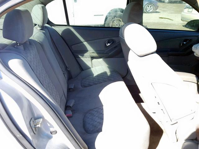 1G1ZT54805F160775 - 2005 CHEVROLET MALIBU LS SILVER photo 6
