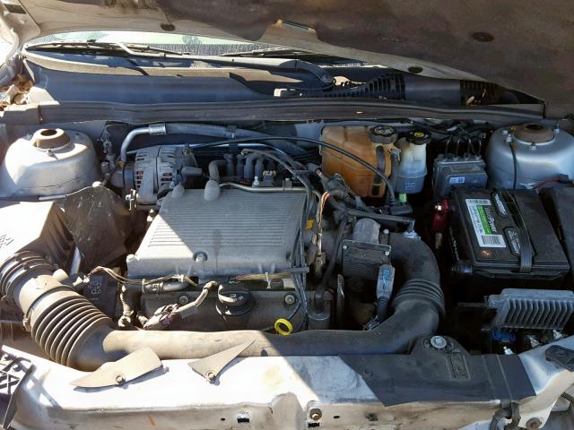 1G1ZT54805F160775 - 2005 CHEVROLET MALIBU LS SILVER photo 7