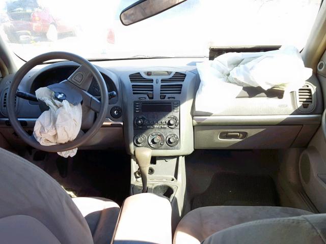 1G1ZT54805F160775 - 2005 CHEVROLET MALIBU LS SILVER photo 9