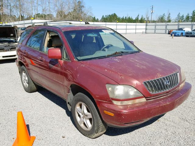 JT6HF10UXX0055860 - 1999 LEXUS RX 300 MAROON photo 9