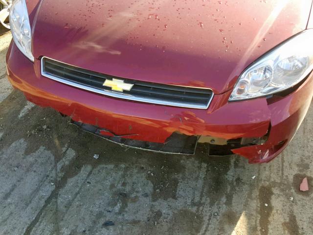 2G1WM15K269282633 - 2006 CHEVROLET MONTE CARL RED photo 9