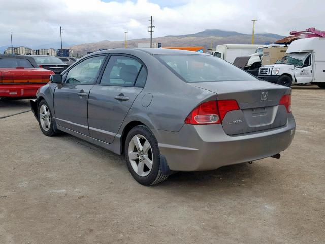 2HGFA15988H501070 - 2008 HONDA CIVIC EXL GRAY photo 3