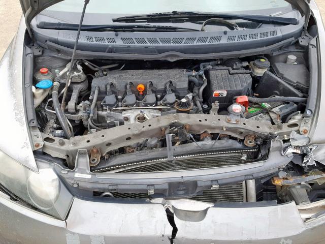 2HGFA15988H501070 - 2008 HONDA CIVIC EXL GRAY photo 7