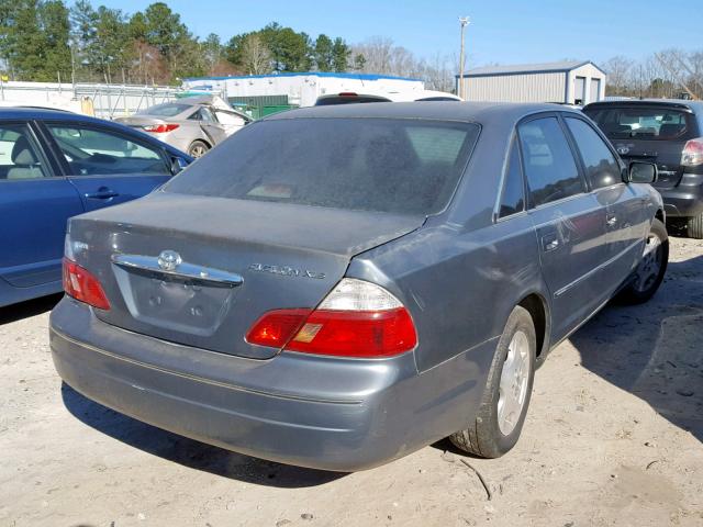 4T1BF28B14U360204 - 2004 TOYOTA AVALON GREEN photo 4