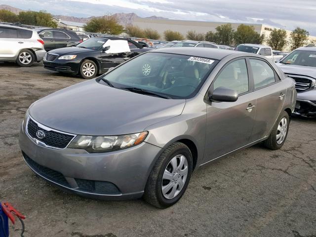 KNAFU4A2XB5424570 - 2011 KIA FORTE EX CHARCOAL photo 2