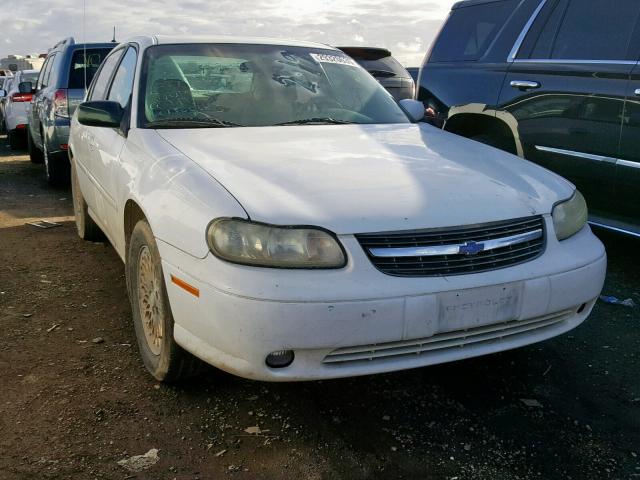 1G1NE52J22M690526 - 2002 CHEVROLET MALIBU LS WHITE photo 1